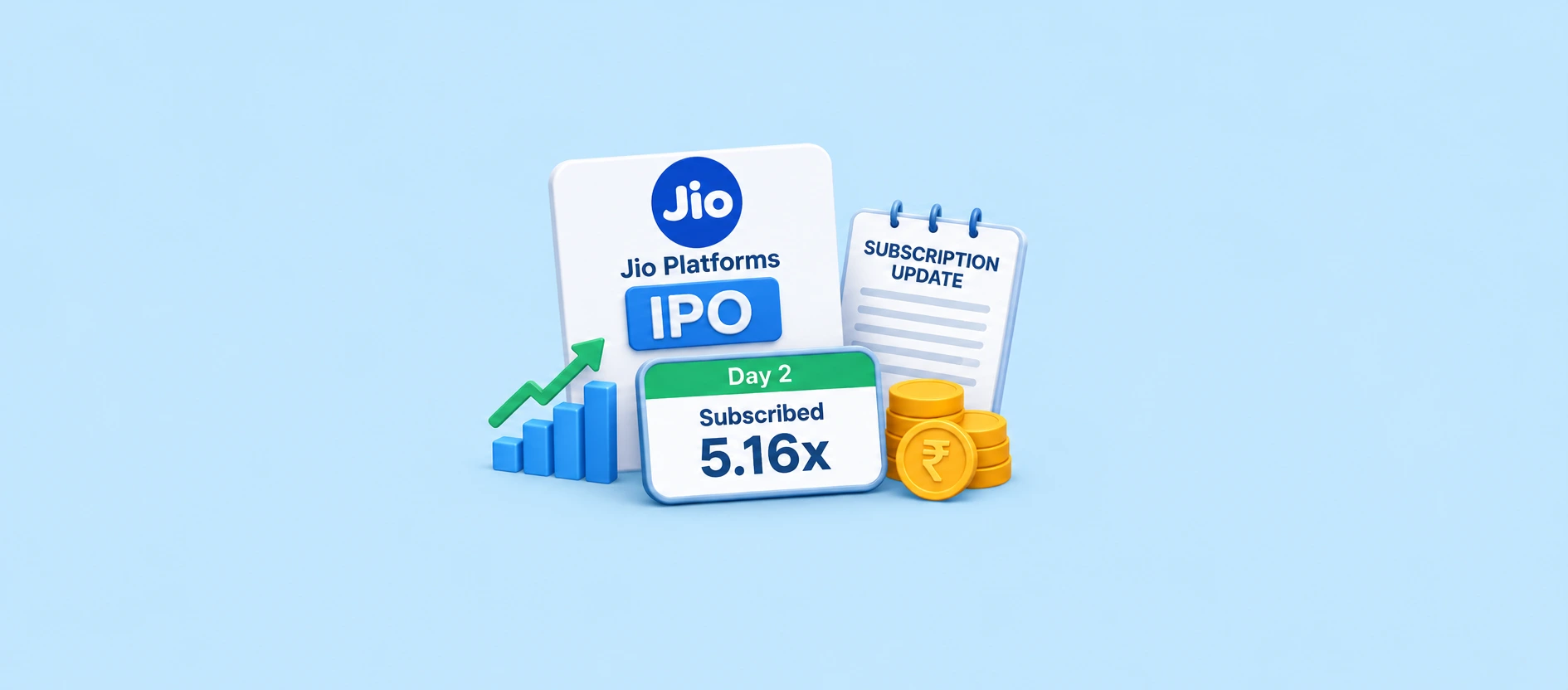 Jio Platforms IPO Subscription Update: Issue Subscribed 5.16x on Day 2