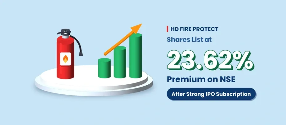 HD Fire Protect Shares List at 23.62% Premium on NSE After Strong IPO Subscription