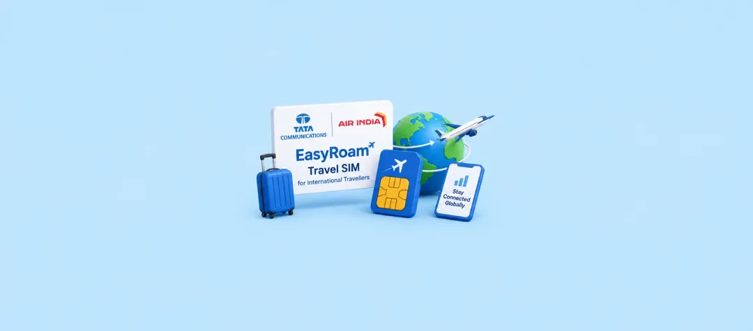 Tata Communications, Air India Launch EasyRoam Travel SIM for International Travellers
