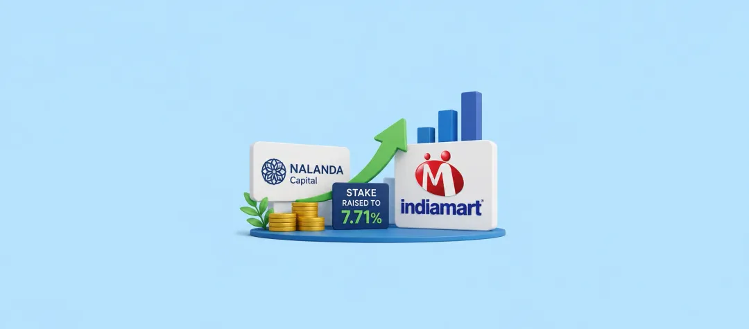 Nalanda Fund Raises Stake in IndiaMART to 7.71%