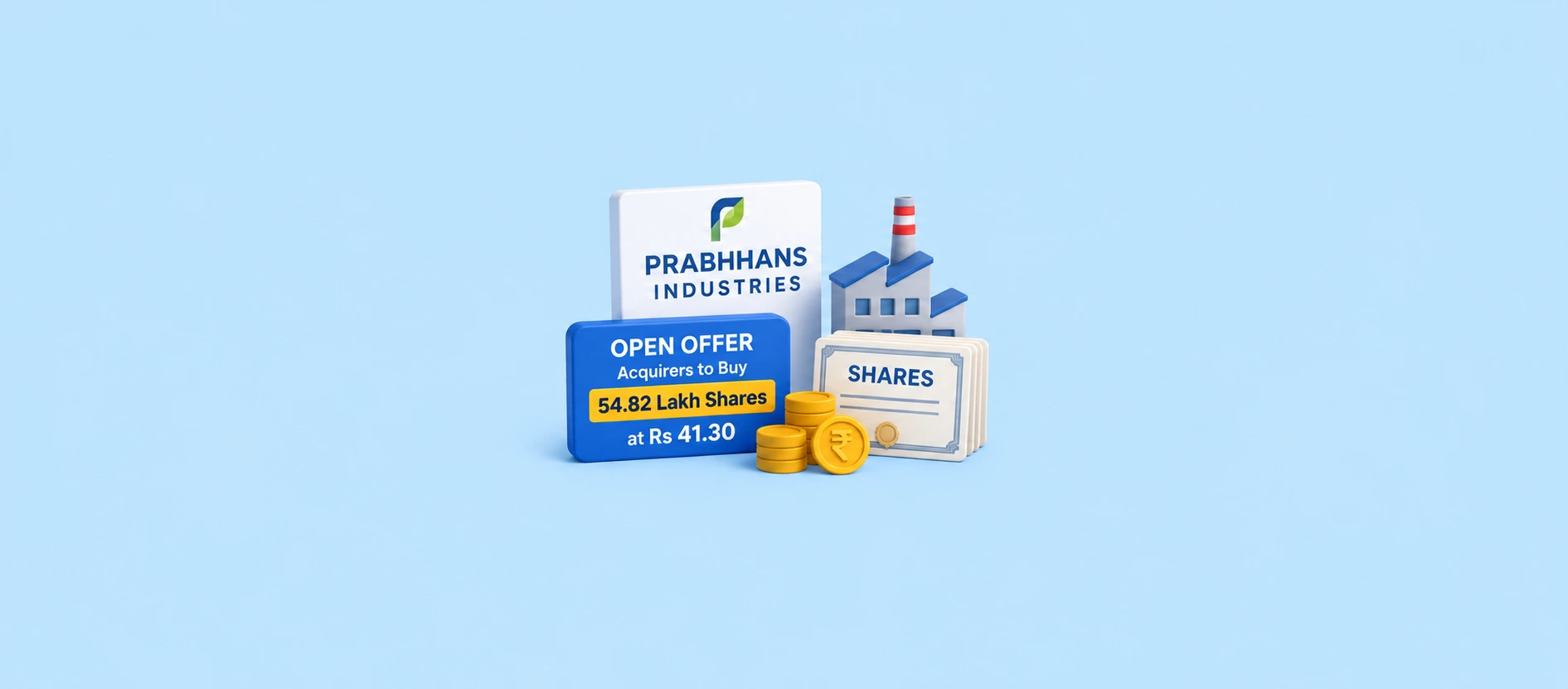 Prabhhans Industries Open Offer: Acquirers to Buy 54.82 Lakh Shares at Rs 41.30