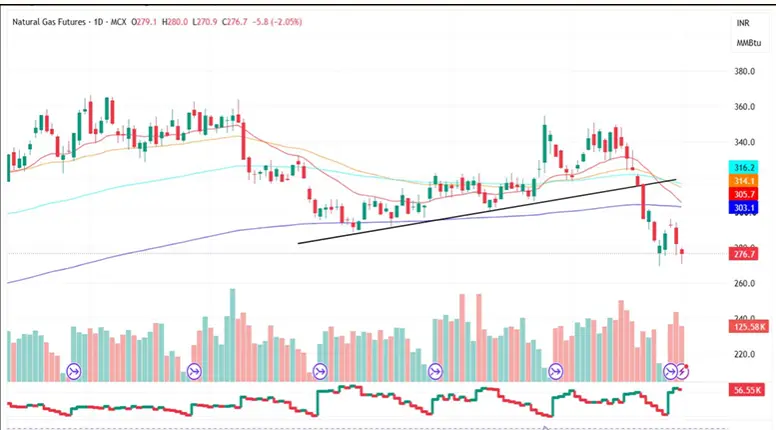 Natural Gas Price Prediction for Next Week