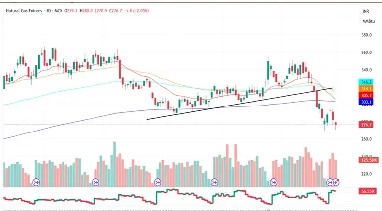 Natural Gas Price Prediction for Next Week