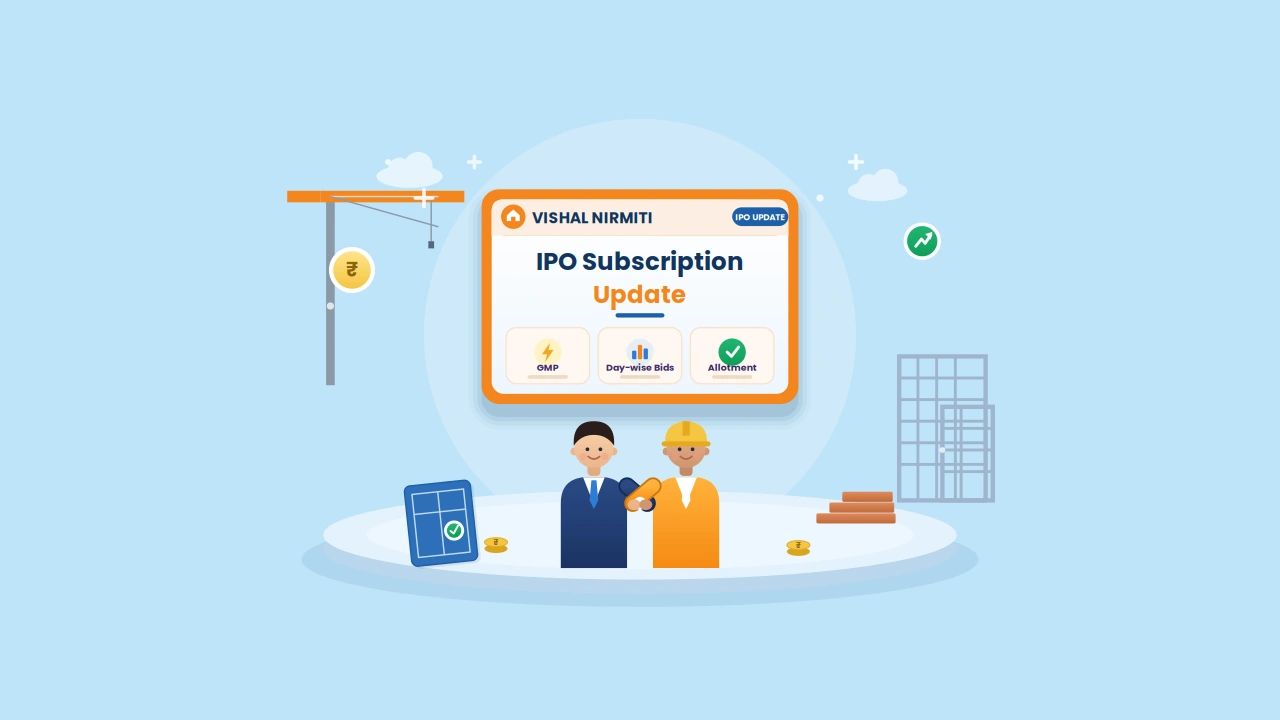 Vishal Nirmiti Limited IPO Subscription Update: Issue Subscribed 0.57 on Day 2