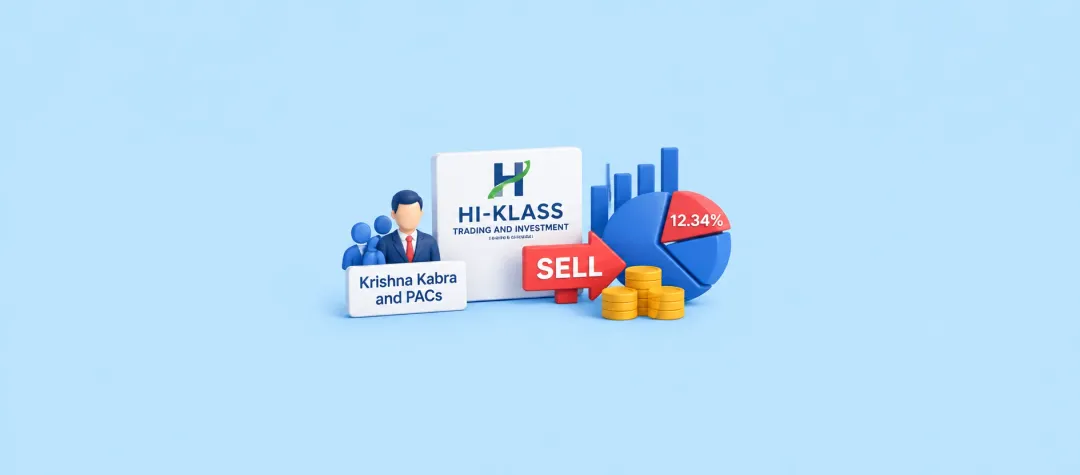 Krishna Kabra and PACs Sell 12.34% Stake in Hi-Klass Trading and Investment