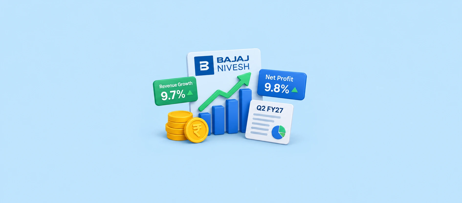 Bajaj Nivesh Reports 9.7% Revenue Growth in Q2 FY27, Net Profit Rises 9.8%
