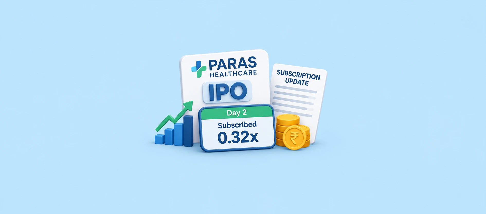 Paras Healthcare IPO Subscription Update: Issue Subscribed 0.32 on Day 2